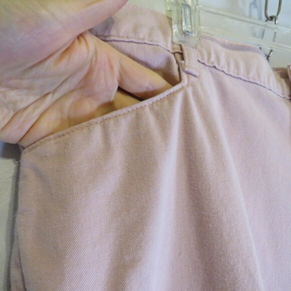 Vintage Riders by Lee Pink 98% cotton Straight Leg Jeans 14L | Comfort Stretch - Picture 6 of 7